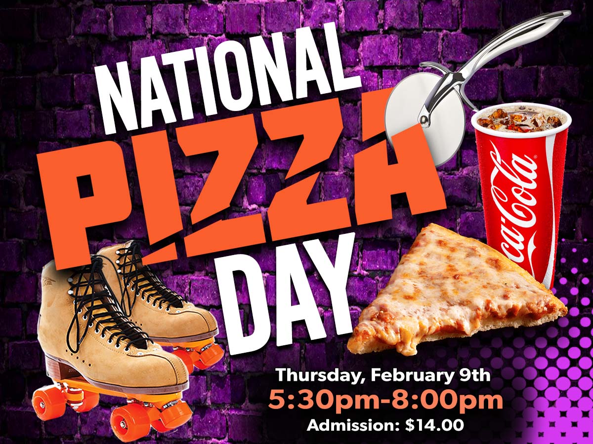 National Pizza Day at Skate World