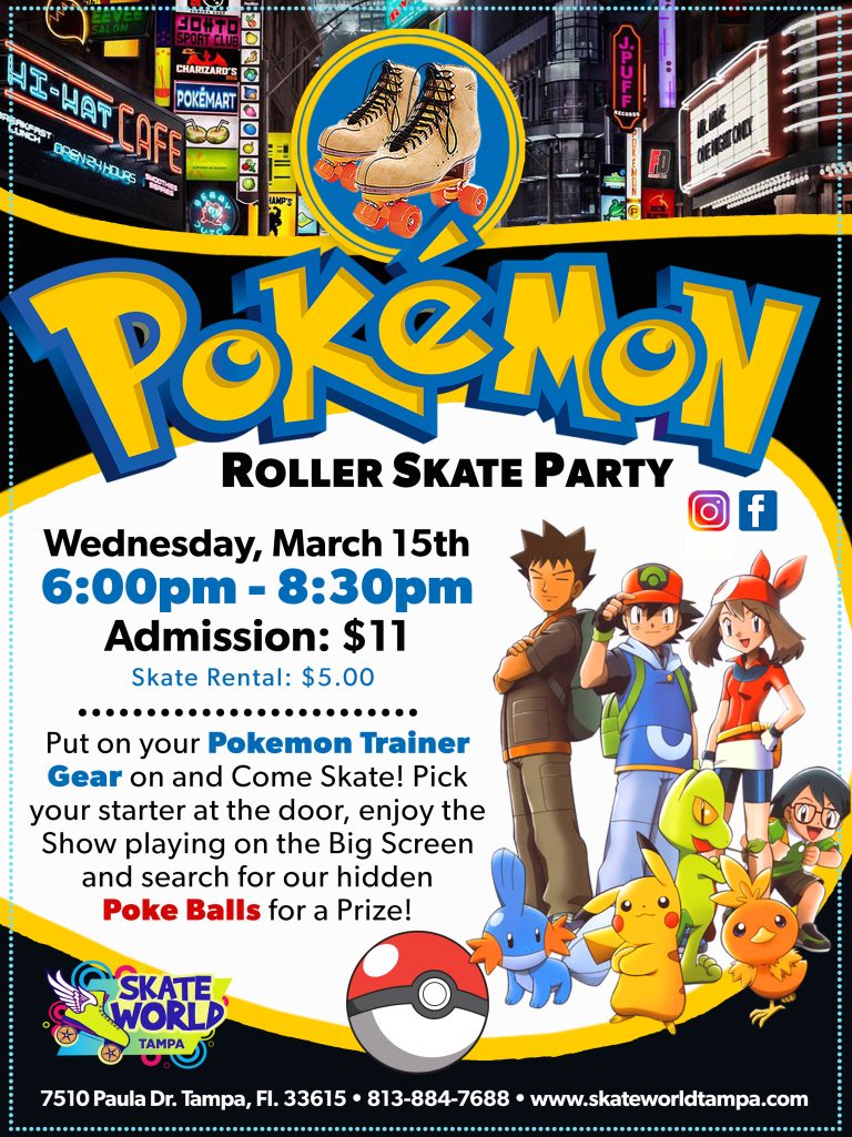 Pokemon Skate Skateworld