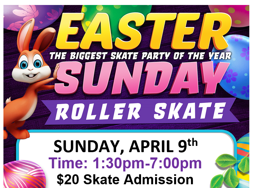 Easter Sunday Skate at Skateworld