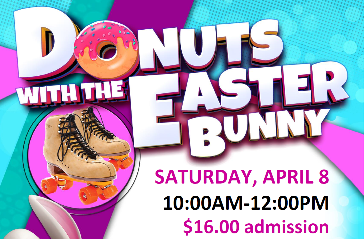 donuts with the easter bunny and skateworld