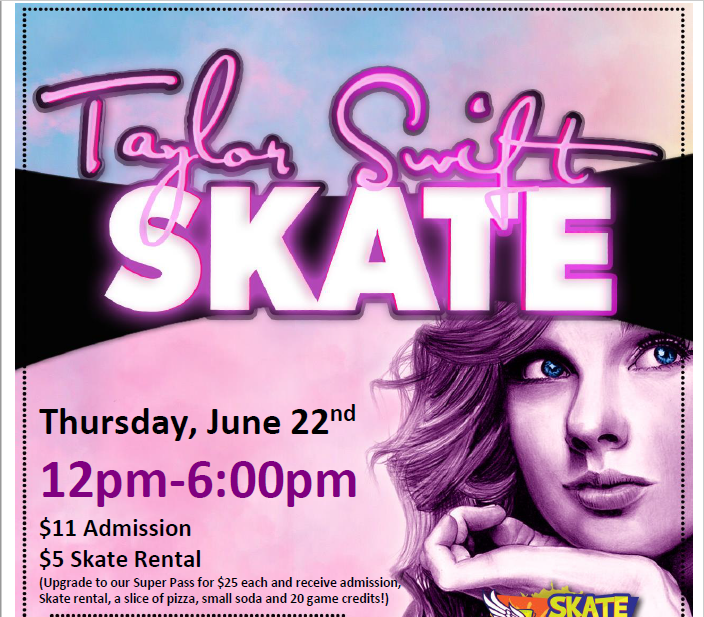 Taylor Swift Skate at skate world