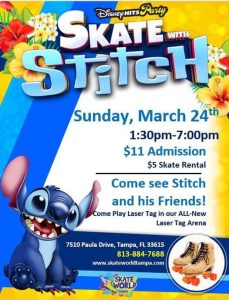 Skate with Stitch! Skateworld