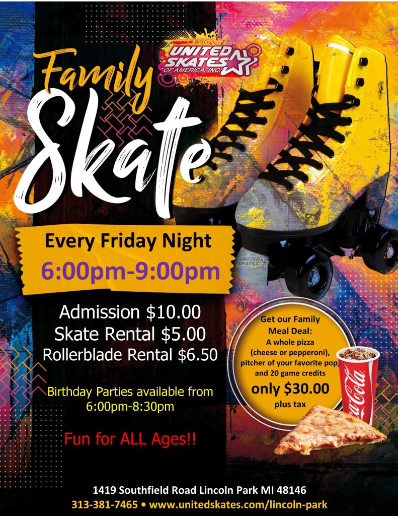 Family Skate/Birthday Parties | United Skates of America