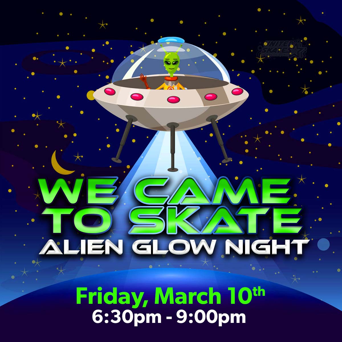 Anime Cosplay Glow Night  United Skates of America