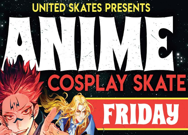 Hydeheart - ANIME SKATE NIGHT - 2.20.22 🛼🔥⁣ ⁣ COSPLAY HIGHLY ENCOURAGED  🤩⁣ ⁣ Sunday, Feb 20th 6PM-10PM⁣ Mason Road Skate Center⁣ 535 Applewhite Dr  ⁣ Katy, TX 77450⁣ ⁣ Events for