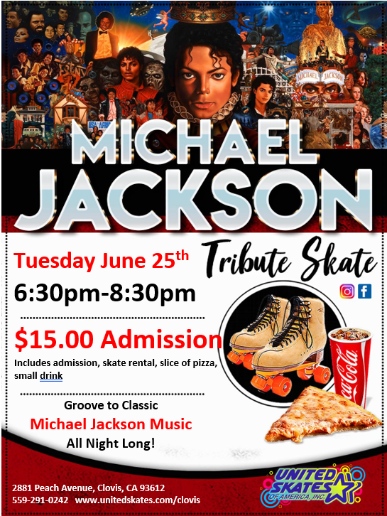 United Skates Clovis Michael Jackson Tribute