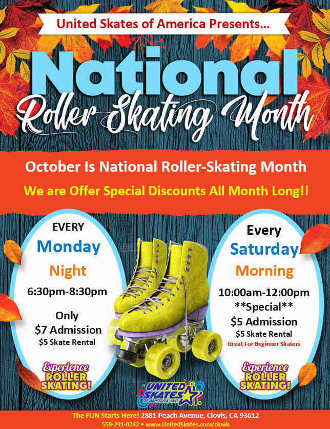 United Skates Clovis National Roller Skating