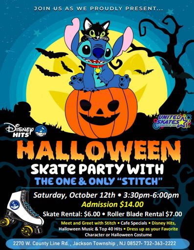 United Skates Jackson Halloween with Stitch