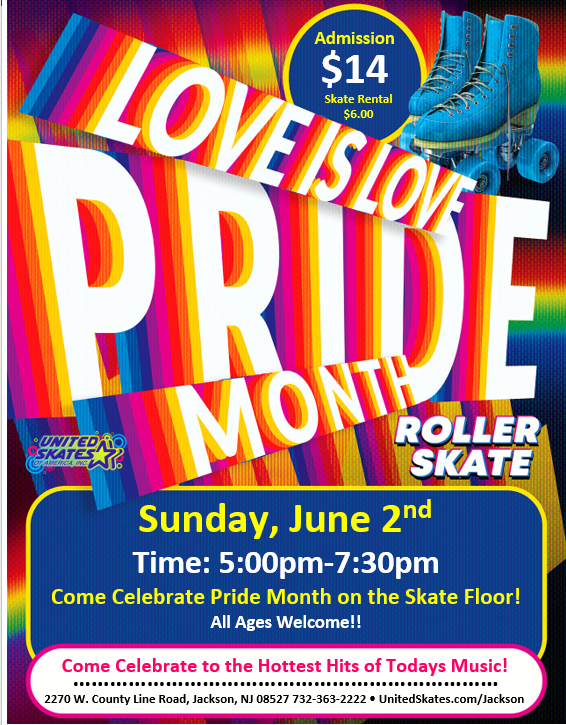 United Skates Jackson Pride Month