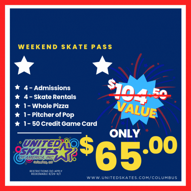 United Skates Refugee Labor Day Weekend Pass