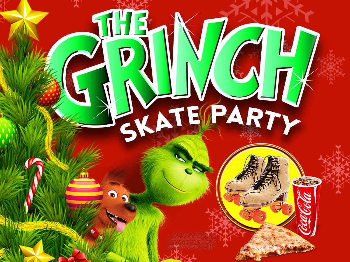 Free Dinner Skate with The Grinch and Friends!