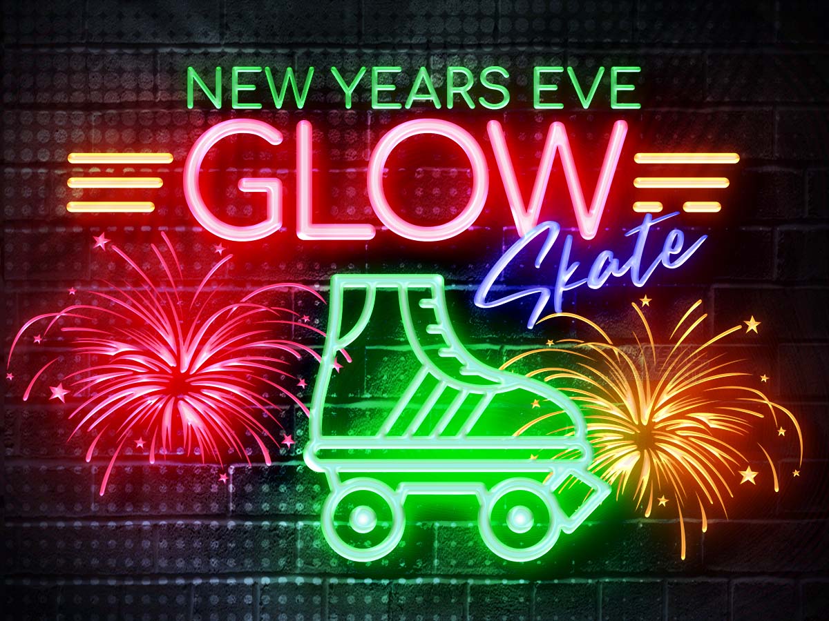 Skateland Indy NYE glow