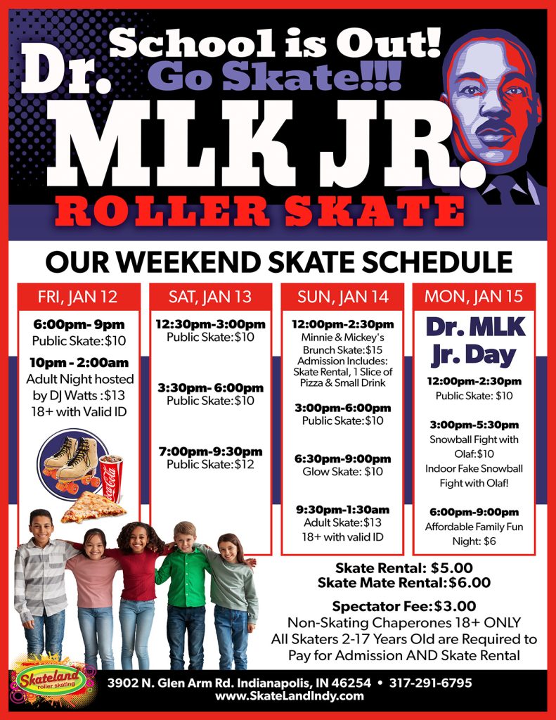 Skateland Indy MLK Weekend